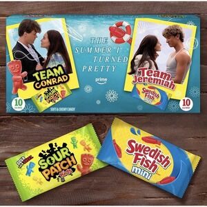 Sour Patch Kids And Swedish Fish "The Summer I Turned Pretty" Soft & Chewy